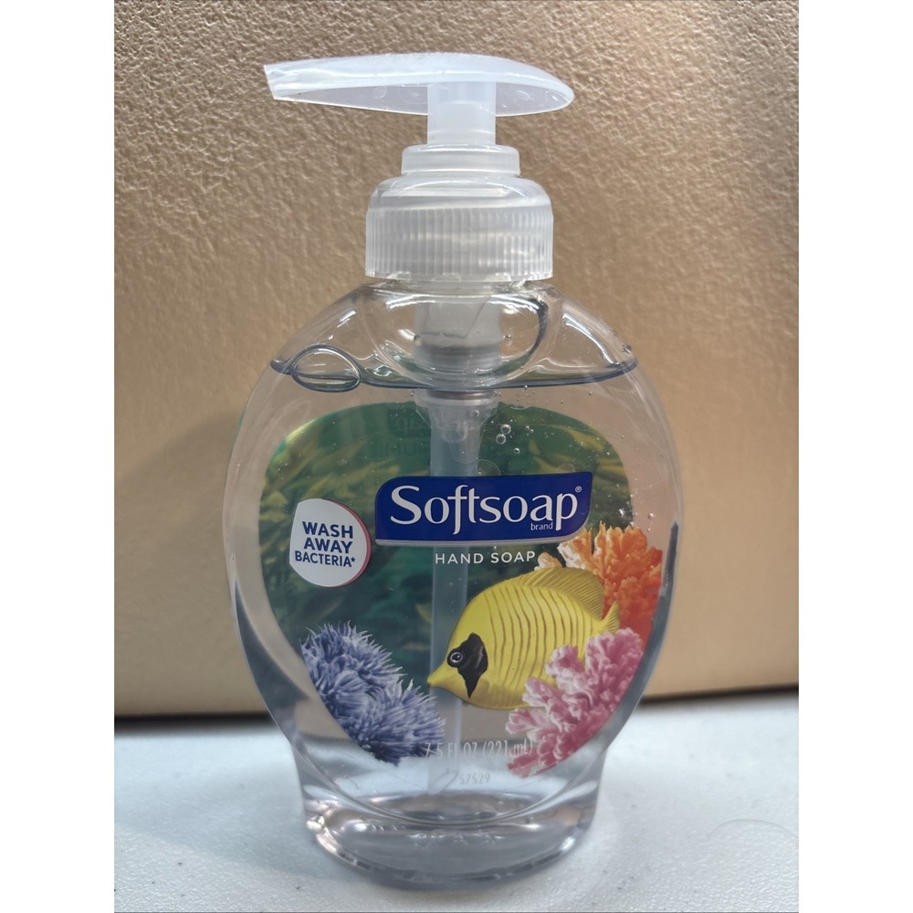 Vintage Butterflyfish SoftSoap Aquarium Series Fish Panel Inside 7.5 oz Hand